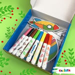 Carioca Jumbo Bebek Süper Yıkanabilir Keçeli Boya Kalemi 6'li +2 Yaş