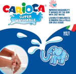 Carioca Jumbo Süper Yıkanabilir Keçeli Boya Kalemi 50'Li