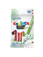Carioca Keçeli Kumaş Boya Kalemi Fine 10'Lu