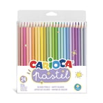 Carioca Pastel Renk Kuru Boya Kalemi 24'Lü