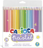 Carioca Pastel Renk Kuru Boya Kalemi 24'Lü