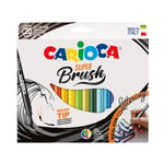Carioca Super Brush Keçeli Boya Kalemi 20'Li