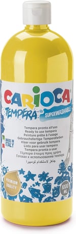 Carioca Tempera Suluboya Süper Yıkanabilir Pembe 500 ml - Seçenekler: 250 ml, 500 ml, 1000 ml