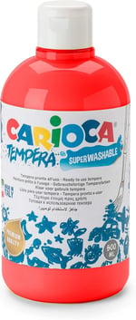 Carioca Tempera Suluboya Süper Yıkanabilir Pembe 500 ml - Seçenekler: 250 ml, 500 ml, 1000 ml