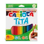Carioca Tita Kuru Boya Kalemi 24'Lü - Seçenekler: 12 stück (1er Pack), 24 Stück (1er Pack)