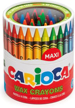 Carioca Wax Maxı Yıkanabilir Pastel Boya Kalemi 50'Li