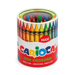 Carioca Wax Maxı Yıkanabilir Pastel Boya Kalemi 50'Li