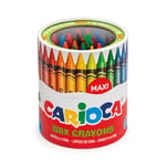 Carioca Wax Maxı Yıkanabilir Pastel Boya Kalemi 50'Li