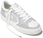Cariuma Vallely Leather Accents Beyaz - Gri Deri Sneaker Ayakkabı, 421401W62W
