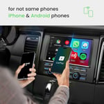 Carlinkit 5.0 - Kablolu CarPlay ve Kablolu Android Auto Cars için Kablosuz CarPlay Adaptörü 2air - Basit Tasarım | Kablosuz Kablolu | Otomatik Bağlantı | Çevrimiçi Yükseltme | Yaygın Uyumlu