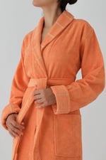 Carmine Robe Desert - Ekstra Yumusak, Modern ve Ozel Tasarim%100 Pamuk unisex SALYAKA Bornoz