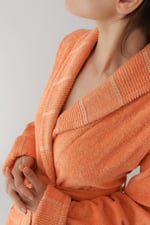 Carmine Robe Desert - Ekstra Yumusak, Modern ve Ozel Tasarim%100 Pamuk unisex SALYAKA Bornoz