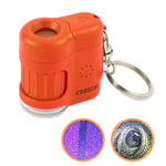 Carson MM-280O MicroMini™ Cep Mikroskobu Anahtarlık, Turuncu