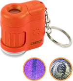 Carson MM-280O MicroMini™ Cep Mikroskobu Anahtarlık, Turuncu