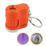 Carson MM-280O MicroMini™ Cep Mikroskobu Anahtarlık, Turuncu
