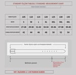 Cartel Dikiş Detaylı Siyah Mat Boyalı Dikdörtgen Tokalı Spor Erkek Kemer