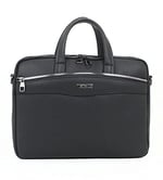 Case Club Unisex Siyah El Çantası Slim Model Omuz Askılı 13,3'' 14'' inç Laptop Bölmeli Siyah
