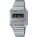 Casio A100WE-7BDF Kol Saati, Gri, Standart