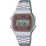 Casio A168WA-5AYDF Kol Saati, Gri, Standart