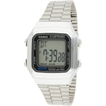 Casio A178WA-1ADF Retro Unisex Kol Saati, Gri, Standart
