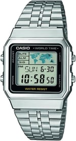 Casio A500WA-1DF Retro Unisex Kol Saati, Gri, Standart
