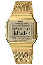 Casio A700WMG-9ADF Kol Saati, Altın Sarısı, Standart