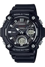 Casio AEQ-120W-1AVDF Kol Saati, Siyah, Standart