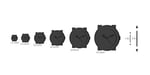 Casio AW-90H-7BVDF Kol Saati , Siyah , Standart