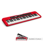 Casio Casiotone CT-S200RDC2 Kırmızı 61 Tuşlu Org