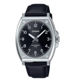Casio Deri Kordonlu Analog Kol Saati, Standart, MTP-E730L-1AVDF-934362666, Siyah, Erkek