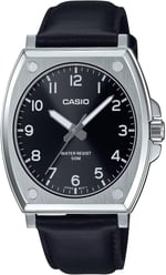 Casio Deri Kordonlu Analog Kol Saati, Standart, MTP-E730L-1AVDF-934362666, Siyah, Erkek