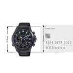 Casio ECB-30DC-1ADF Erkek Kol Saati , Siyah , Standart