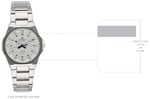 Casio EFR-S108D-7AVUDF Kol Saati, Gri, Standart