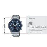 Casio EFS-S570DB-2AUDF Kol Saati, Gri-Lacivert, Standart