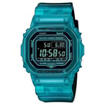 Casio Erkek Kuvars Saat, Dijital Gösterge ve Reçine Kayış