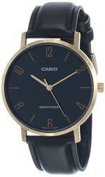 Casio Erkek MTP-VT01GL-1B2UDF Standart Kol Saati, Siyah, Standart