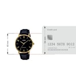 Casio Erkek MTP-VT01GL-1B2UDF Standart Kol Saati, Siyah, Standart