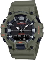 Casio Erkek yetişkin HDC-700-3A2VDF Kol Saati Yeşil Standart