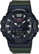 Casio Erkek yetişkin HDC-700-3AVDF Kol Saati Yeşil Standart