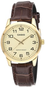 Casio Erkek yetişkin MTP-V001GL-9BUDF Kol Saati Kahve Standart