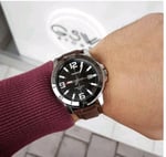 Casio Erkek yetişkin MTP-VD01L-1BVUDF Kol Saati Kahve Standart