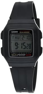 Casio F-201WA-1ADF Kol Saati, Siyah, Standart