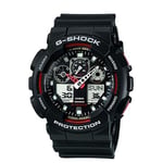 Casio G-Shock Men's Watch in Resin with Anti Slip Over Sized Buttons - Water Resistant & Anti Magnetic
