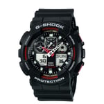 Casio G-Shock Men's Watch in Resin with Anti Slip Over Sized Buttons - Water Resistant & Anti Magnetic