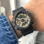 Casio GA-110CD-1A9DR Kol Saati, Siyah, Standart