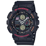Casio GA-140-1A4DR G-Shock Erkek Kol Saati, Siyah, Standart