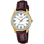 Casio Kadın LTP-V005GL-7AUDF Standart Kol Saati, Kahve, Standart