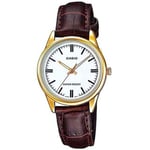 Casio Kadın LTP-V005GL-7AUDF Standart Kol Saati, Kahve, Standart
