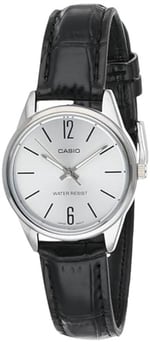 Casio Kadın LTP-V005L-7BUDF Standart Kol Saati, Siyah, Standart