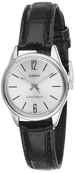 Casio Kadın LTP-V005L-7BUDF Standart Kol Saati, Siyah, Standart